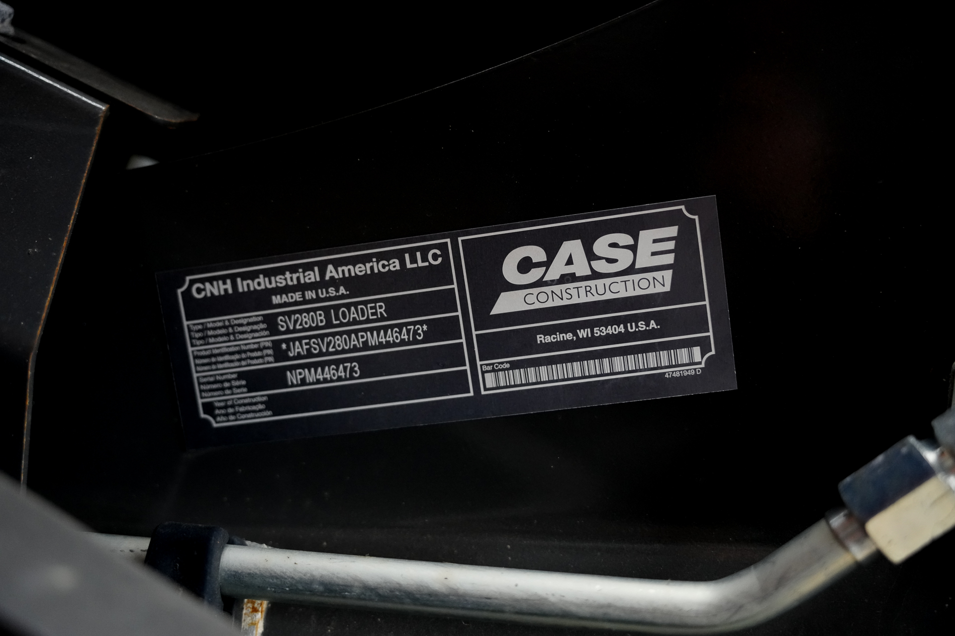 CASE SV280B HF #9