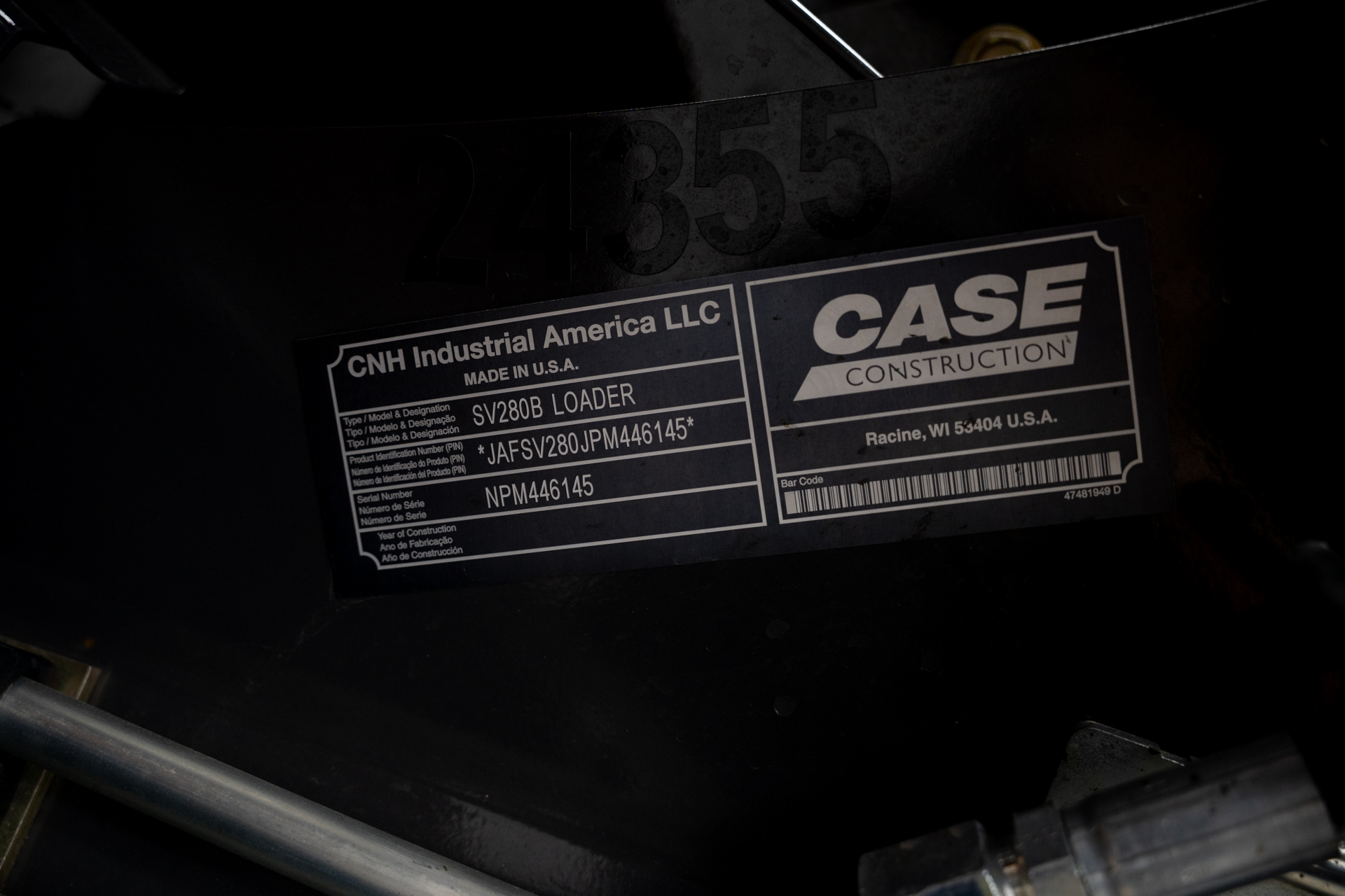2024 CASE SV280B CASE SV280B #7