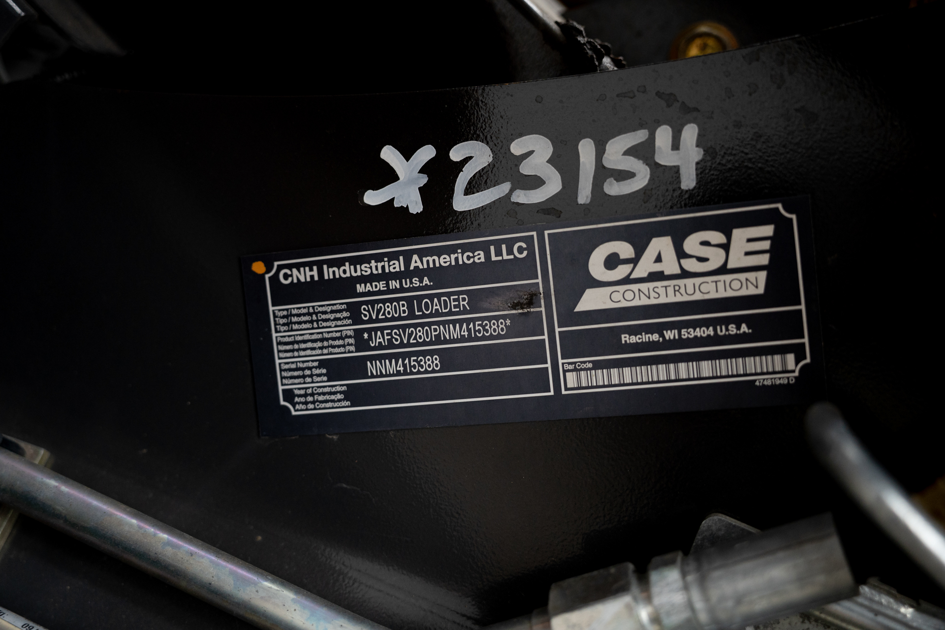 CASE SV280B #11
