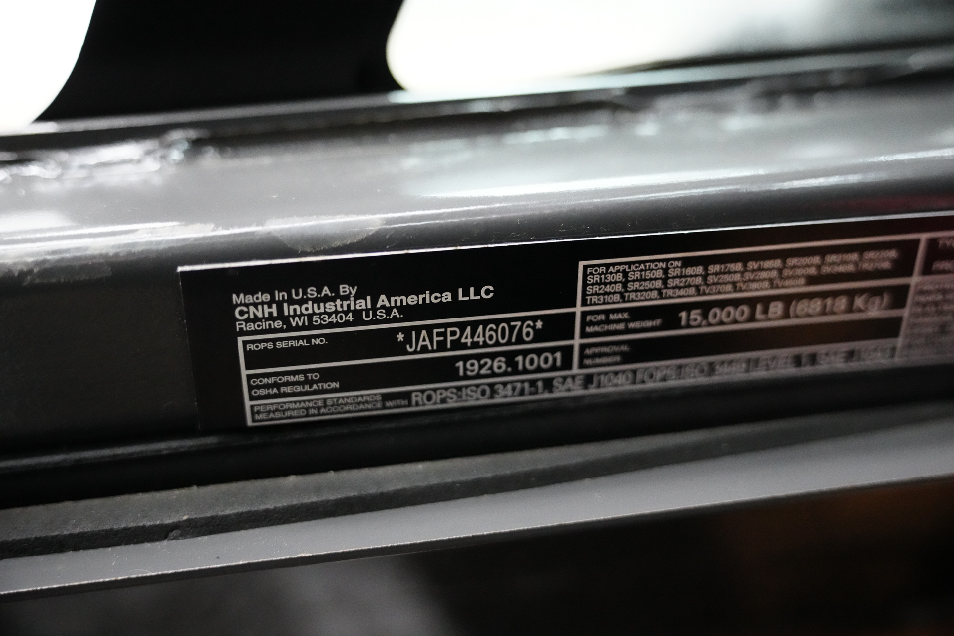 CASE TV370B HF #11