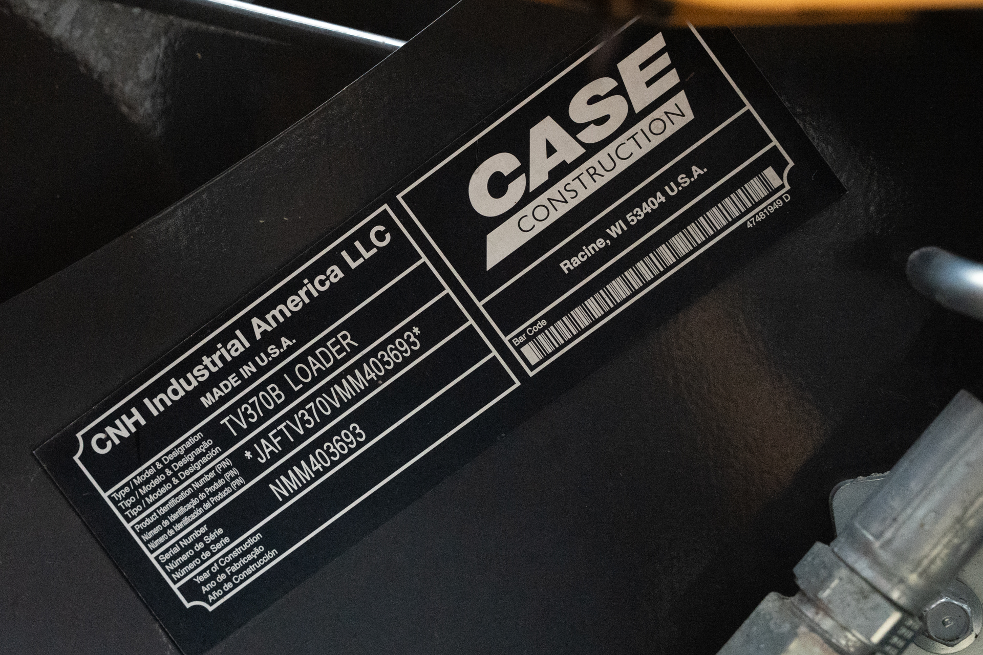 2022 CASE TV370B CASE TV370B #9