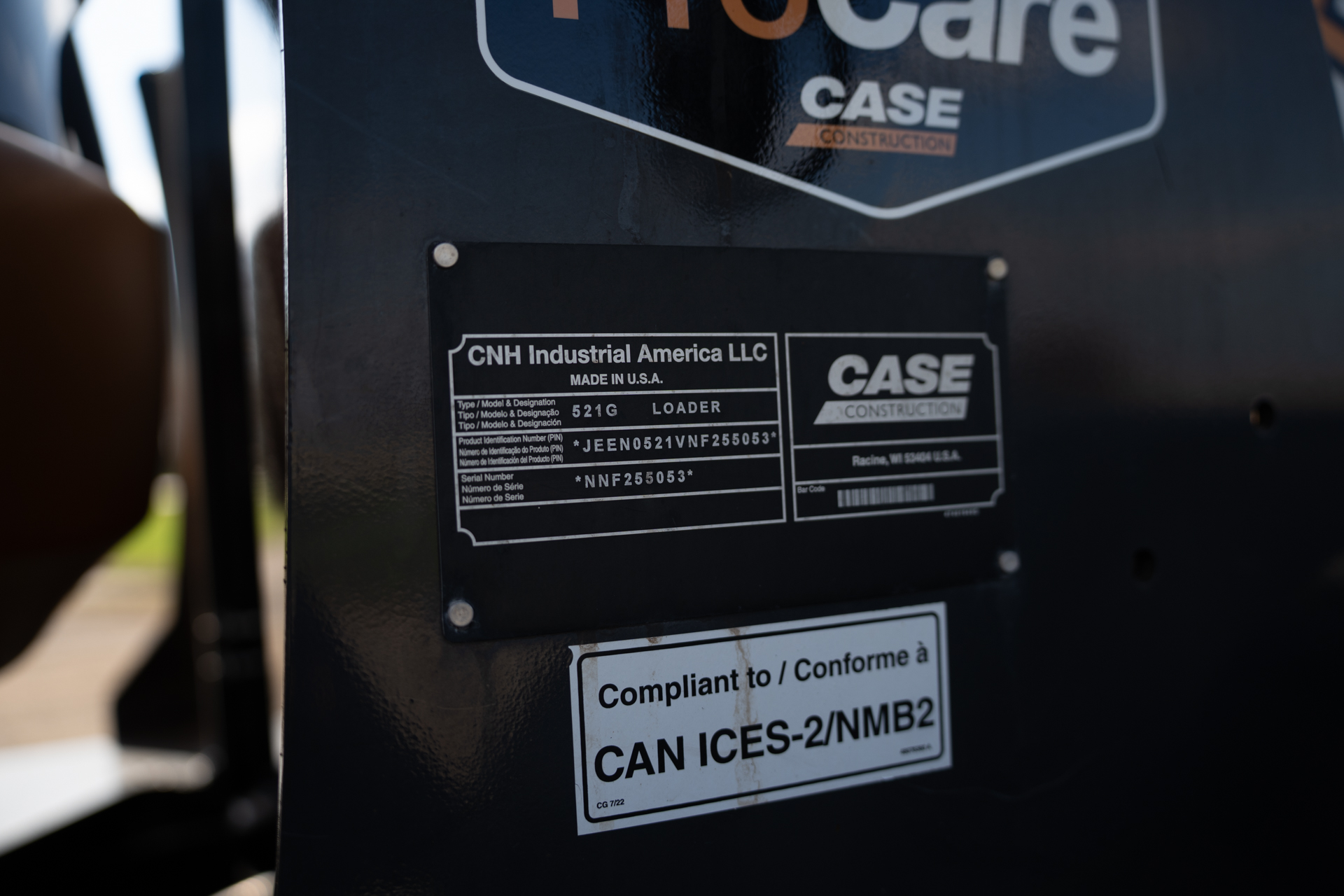 CASE 521G #9