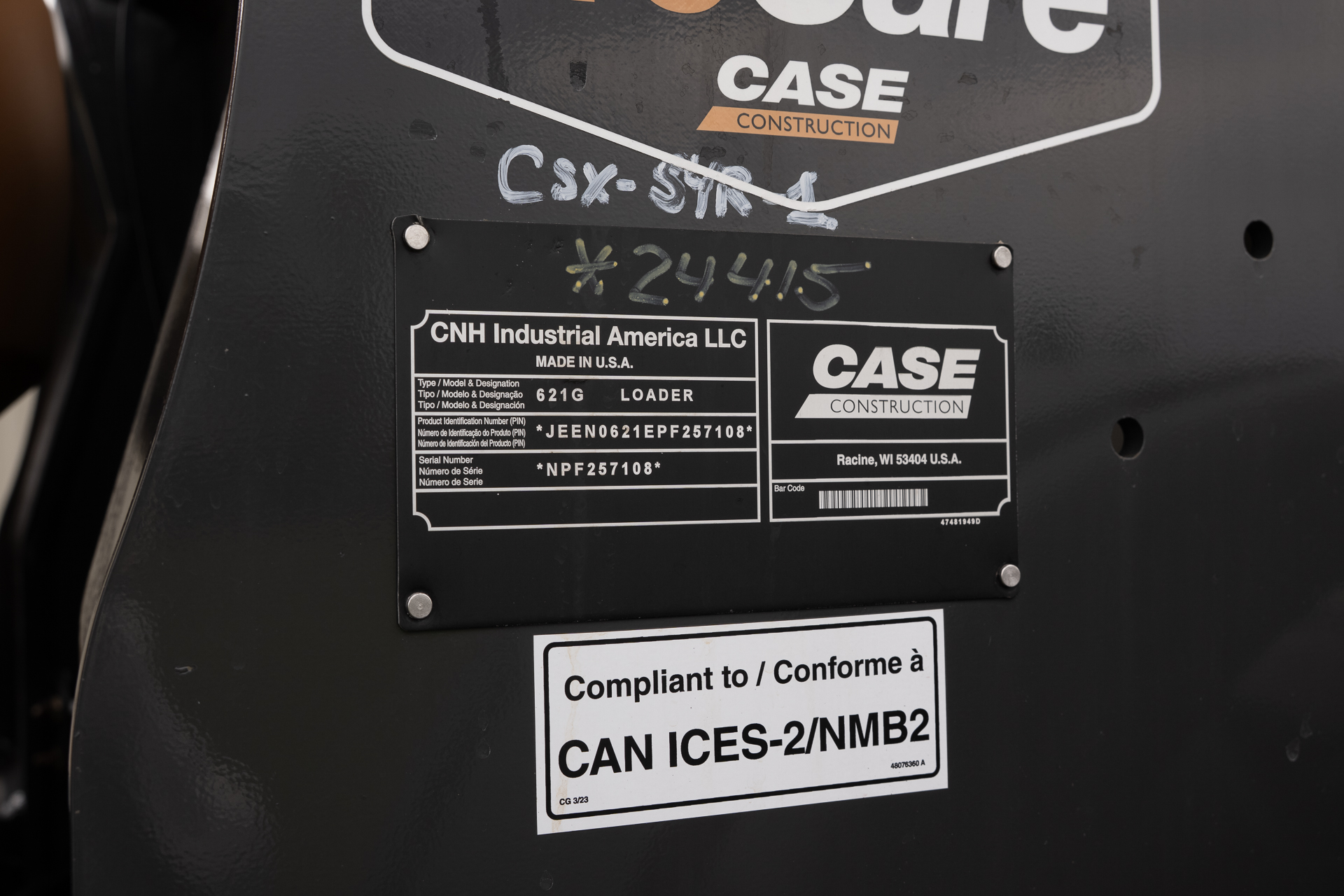 2024 CASE 621G CASE 621G #9